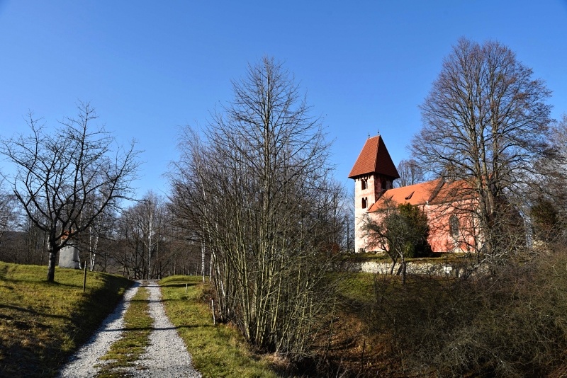 Boletice, Olymp, kostel sv. Mikuláše